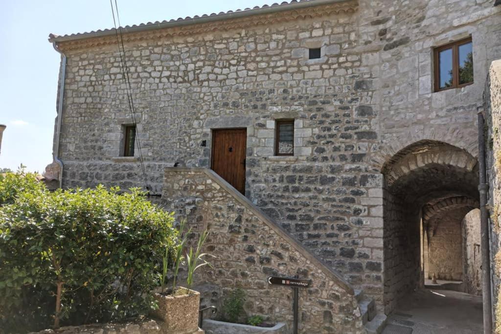 Maison Du Troubadour Balazuc Buitenkant foto
